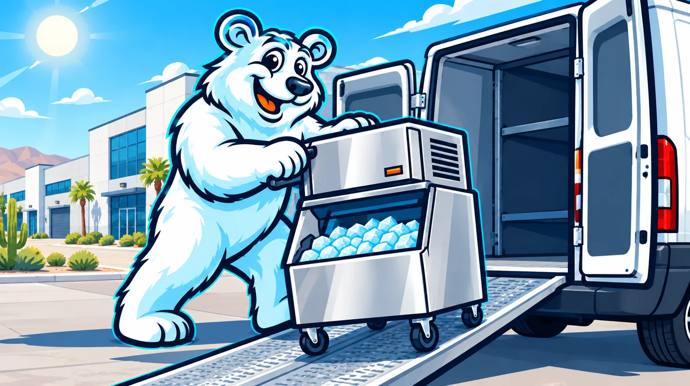 Illustration for Polar Bear ice machine rental in North Las Vegas, NV